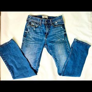 Boys Abercrombie and Fitch distressed jeans. Size 15/16